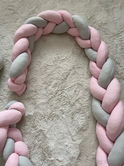 Ochranný mantinel do postýlky 250 cm - 4