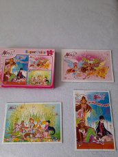 Puzzle. Medvídek Pú. Winx. - 4