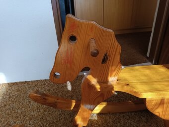Dřevěný houpací kůň - 4