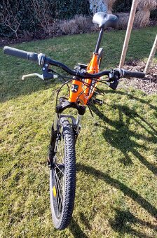 Prodám kolo Btwin Rockrider 340 Orange MTB - 4