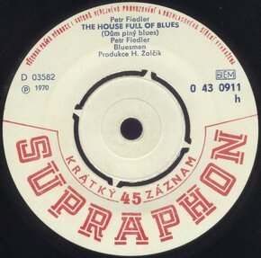 The Bluesmen – Proč Nemohu Spát / The House Full Of Blues - 4