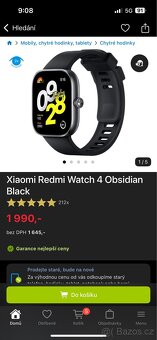 Chytré hodiny Redmi Watch 4 - 4