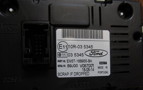 ford focus mk3 2011-2014 vysoky displej radia - 4