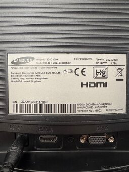 Monitor samsung s24d300h 24” - 4