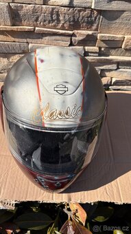 Helma na motocykl, airbrusch Harley Davidson - 4