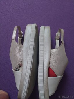 Letní kožené Lasocki Nové boty vel :39 - 4
