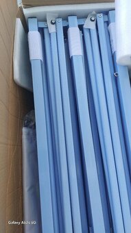 Párty stan 3x6,nůžková konstrukce s bočními stěnami - 4