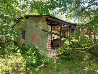 Prodej pozemku se stavbou / chatou 330m2 v Mikulovicích u Je - 4