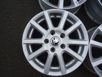 Alu disky Škoda Octavia, 15", 5x112, ET 43, šířka 6J - 4