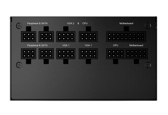 Prémiový pc zdroj MSI MPG A750GF 80 Plus GOLD - 4