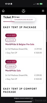 TOP - Samorozkládací Stan TOMORROWLAND pro 2os. - 4