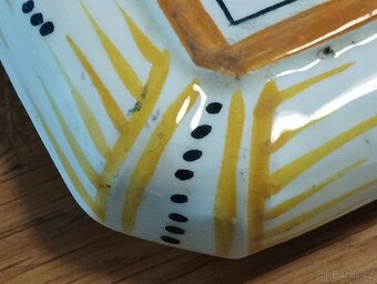 STAROŽITNÁ ART DECO PODLOŽKA CREIL ET MONTEREAU FRANCIE - 4