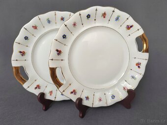 Porcelánový servírovací talíř Koenigszelt Silesia (1920-30) - 4