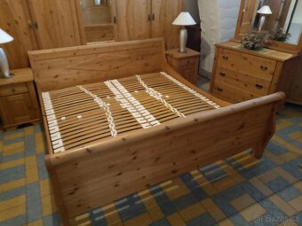 KOMPLETNÍ CELODŘEVĚNÁ LOŽNICE NORA - 4