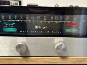 MCINTOSH MR-71 LAMPOVÝ VINTAGE STEREO TUNER - 4