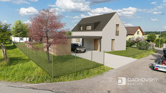 Prodej stavebního pozemku 1265 m² Poběžovice u Holic - 4