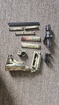 Prodám airsoftovou zbraň AR15 - 4