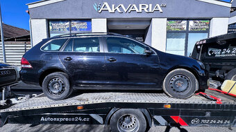 Vůz na náhradní díly VW Golf 6 kombi 2011 CAYC MPL LC9X - 4