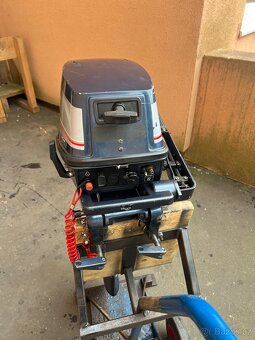 Lodni motor Yamaha 5 (8)hp 2t 2valec, kratka noha - 4