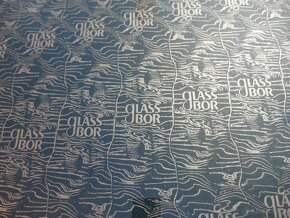 Půlitr a 6 sklenic - Ručně zdobené - Glass Bor - - 4