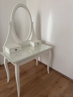 Toaletní stolek se zrcadlem zn. Ikea Hemnes - 4