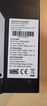 Hybridní měnič solární inverter 2kW - 4