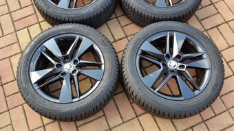 Zimní sada ŠKODA Superb 3 / VW Passat B8 5x112 R17 TOP stav - 4