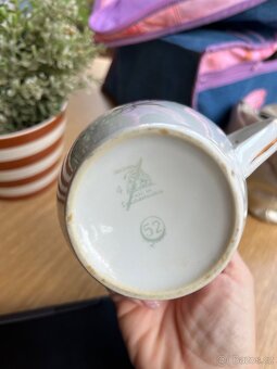 Starožitné hrníčky 2 ks - 4