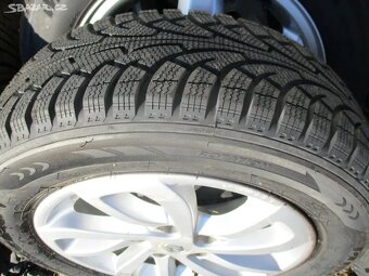 ALU kola RENAULT 6,5x16ET47, zim pneu 205/60 R16 - 4