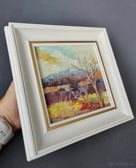 Originální olejomalba krajiny od Jana Dvořáka - 4