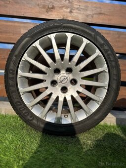 Alu kola 5x110 r17 s letním pneu (Astra) - 4