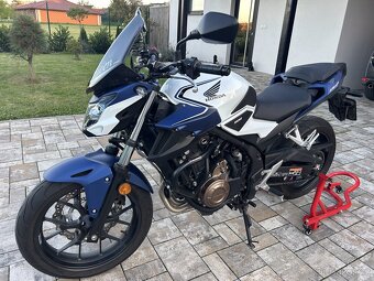 Honda CB500F - 17 tis. km, TOP stav, po STK - 4