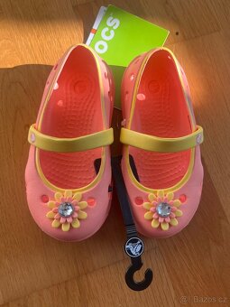 Crocs balerínky Keeley Petal Charm vel. C7 (EUR 23/24) - 4