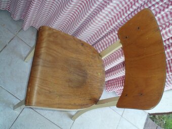 Židle dřevěná, starší - 4