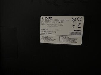 LCD Televize Aquos Sharp 60" - 4