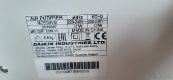 čistička vzduchu Daikin MC55WVM: - 4
