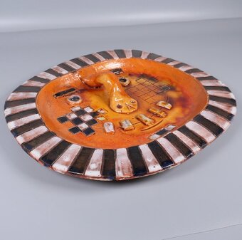 JAN KUTÁLEK KERAMICKÝ TALÍŘ - 4