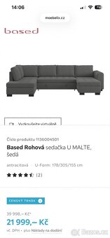 Sedací souprava, sedačka, gauč - 4