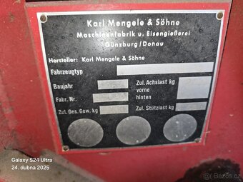 Sběrák sběraci vůz Mengele - 4