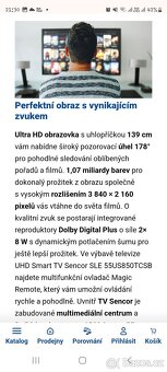 Tv smart 4K UHD Sencor - 4