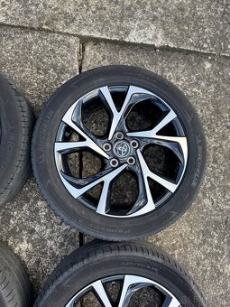 Alu kola Toyota 5x114,3 R18 včetně pneu Michelin 225/50/18 - 4