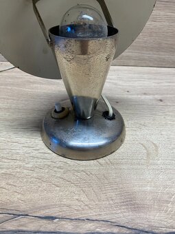 lampa lampička hříbek retro lampa chrom hříbek svítidlo - 4