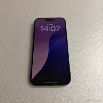 iPhone 15 Pro 128GB modrý titan, jako nový, 12 měsíců záruka - 4