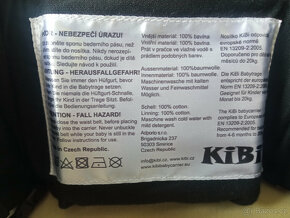 Turistické nosítko Kibi pro děti od 4 měsíců do 3 let - 4