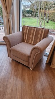 Sedací souprava - gauč, taburet, křeslo - 4