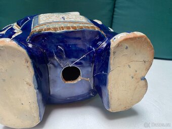 Porcelánový dekorativní slon - 4