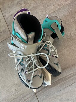 Dívčí lední brusle Decathlon vel.32-35 - 4