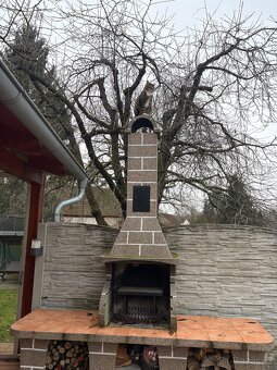 Zahradní betonový krb - 4