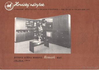 Rohová obývací stěna Remark - 4