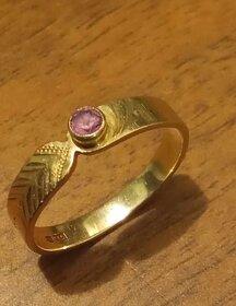 Zlatý prsten, 14karátový - 4